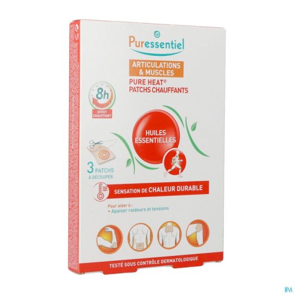 Puressentiel Articulations Patch au 14 Huiles Essentielles 3 pièces