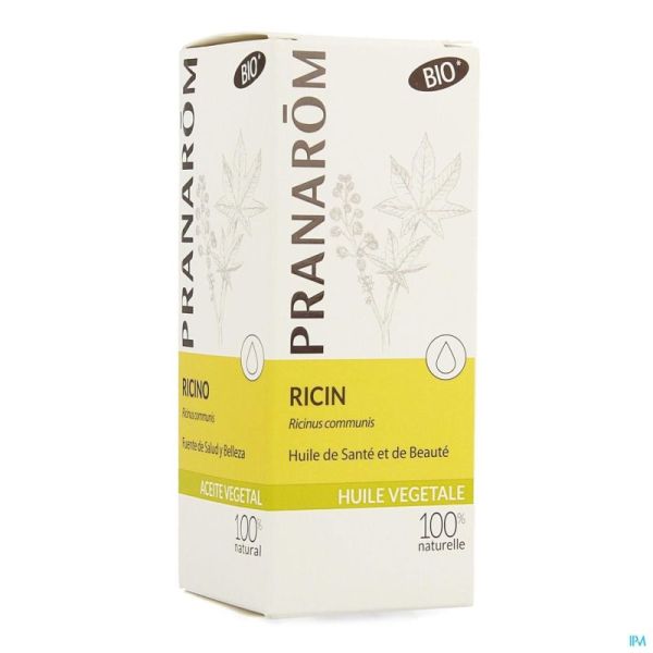 Ricin Huile Vegetale Flacon 50ml Pranarom