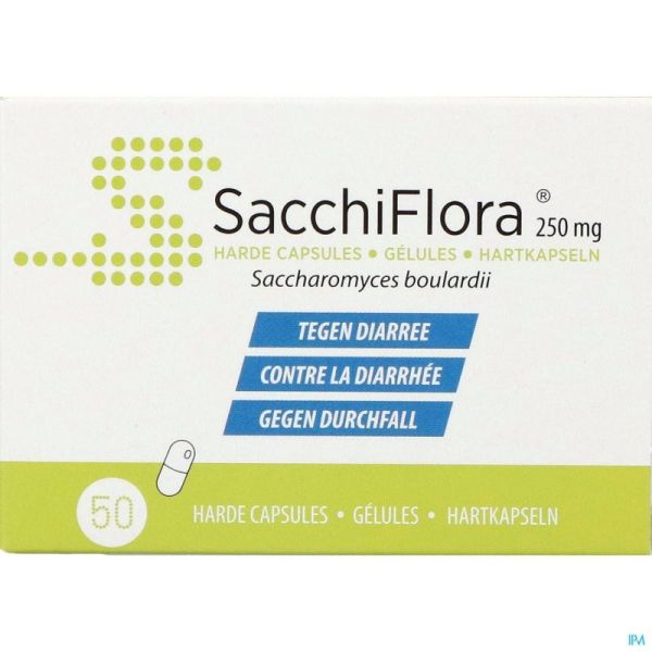 Sacchiflora 3ddd 50 Gélules 250 Mg