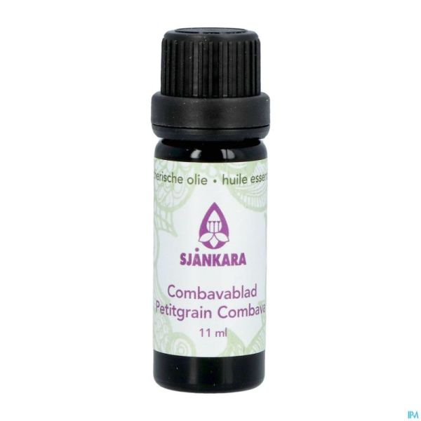 Sjankara Petitgrain Combava Huile Essentielle. Bio 50ml