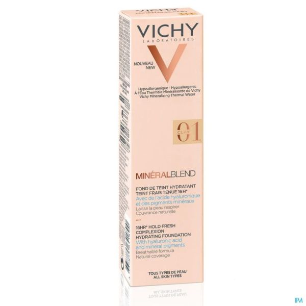 Vichy Mineralblend Fond de Teintée Clay 01 30ml