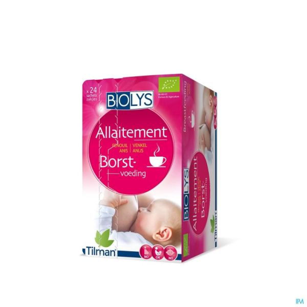 Biolys Fenouil Anis 24 Infusettes