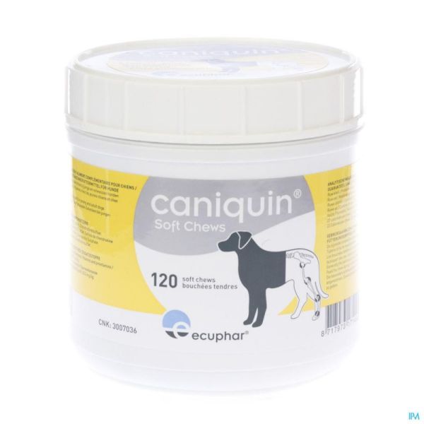 Caniquin Chien Vétérinaire Soft Chews 120 Pièce