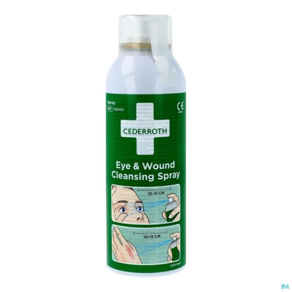 Cederroth Spray Nettoyage Yeux & Plaies
