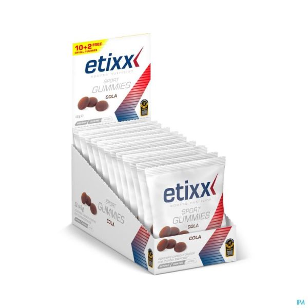 Etixx Sport Gummies Adt 12x40 Gr