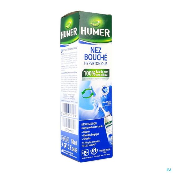 Humer Spray Hypertonique Adult 50 Ml