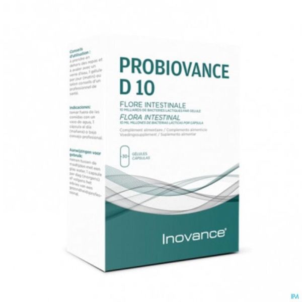Inovance Probiovance D10 Gélules 60 Pv0359