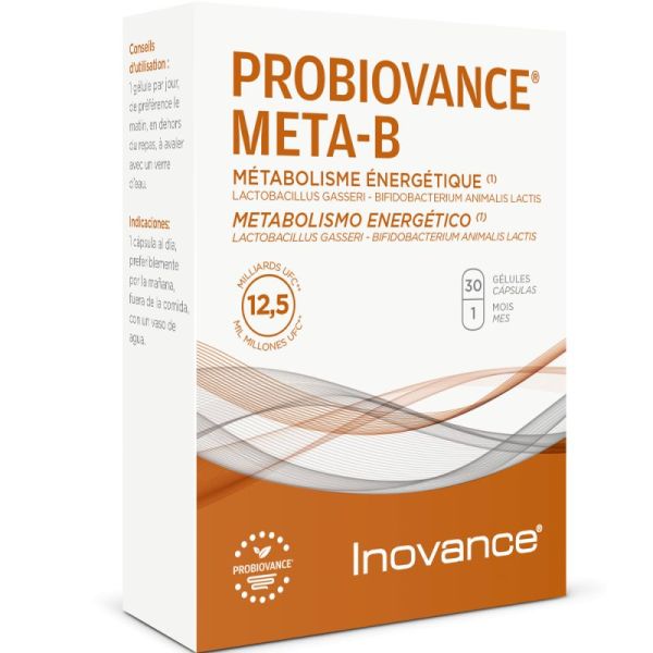 Inovance Probiovance Meta-b Gélules 30