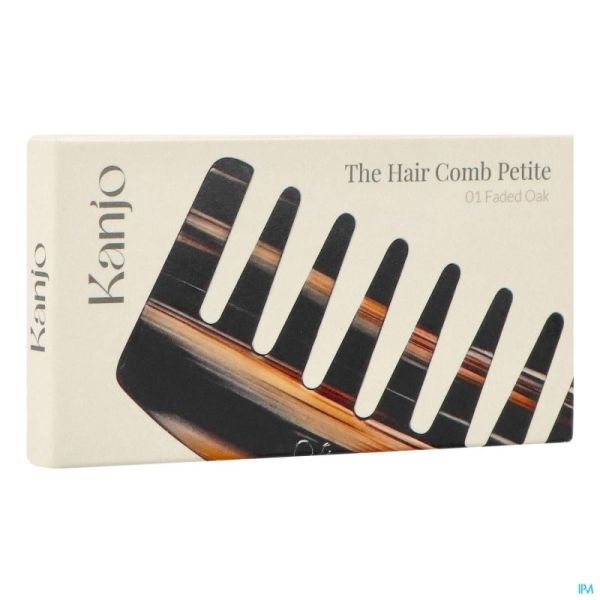 Kanjo Thé Hair Comb Petite 01 Faded Oak
