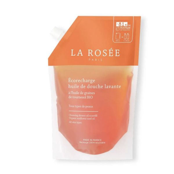 La Rosée Ecorecharge Huile de Douche 800ml