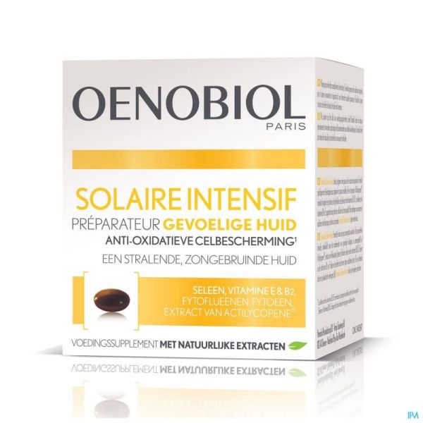 Oenobiol Solaire  Intensif Peau Claire 30 Gélules