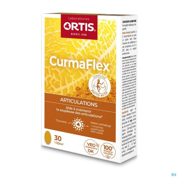 Ortis Curmaflex Articulations Comprimés 30