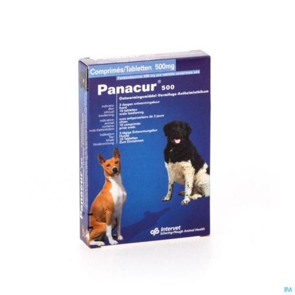 Panacur Comprimés 10 X 500mg