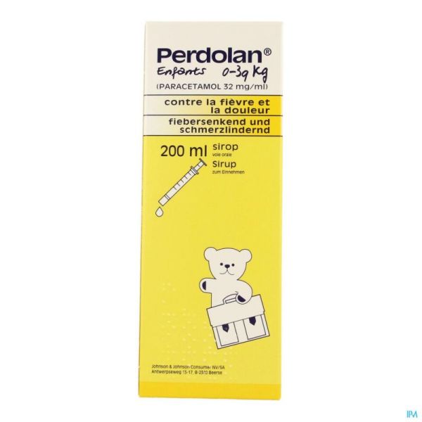 Perdolan Sirop Enfants 200 Ml