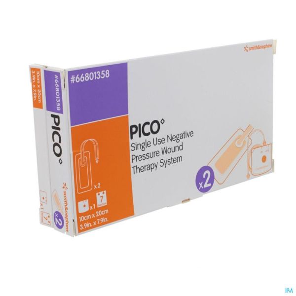 Pico Cp Sterile Silicone 10x20cm 1x2 66801358