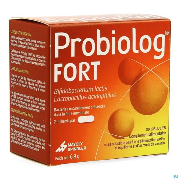 Probiolog Fort Pot Gélules 30