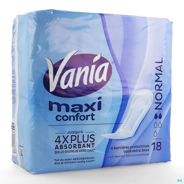 Serv Hyg Vania Maxia Normal 18 Pièce