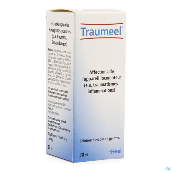 Traumeel Solution Buvable Gouttes 30ml Heel