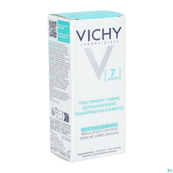Vichy Deo Transpiration Intense 7 Jours Cr 30ml Nf