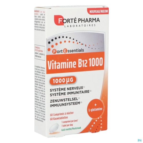 Vitamine B12 1000 60 Comprimés à Sucer