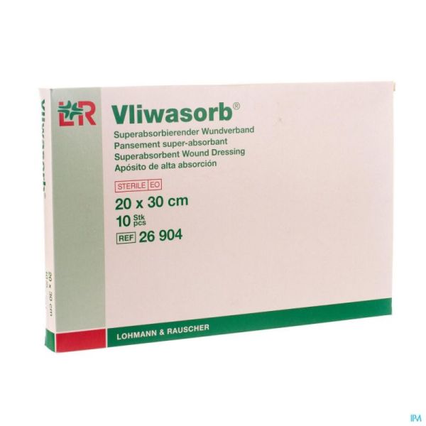 Vliwasorb Pans Absorb Ster 20x30 10 26904