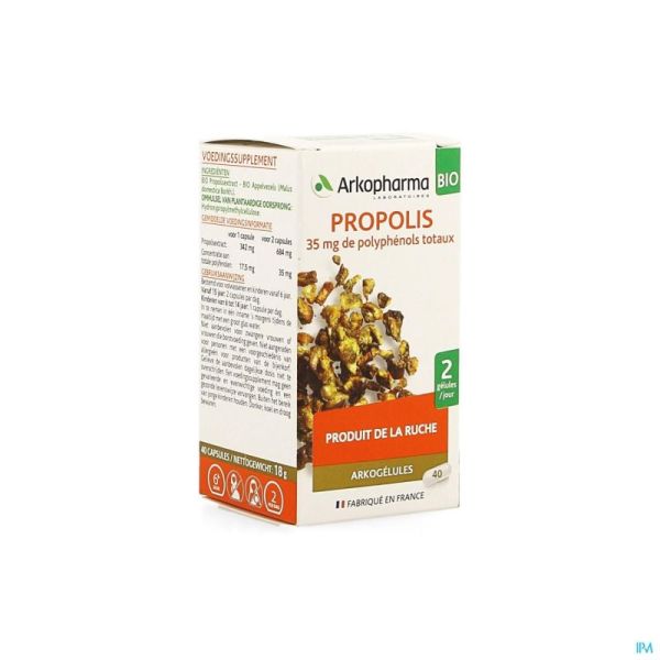 Arkogelules Propolis Bio Gélules 40