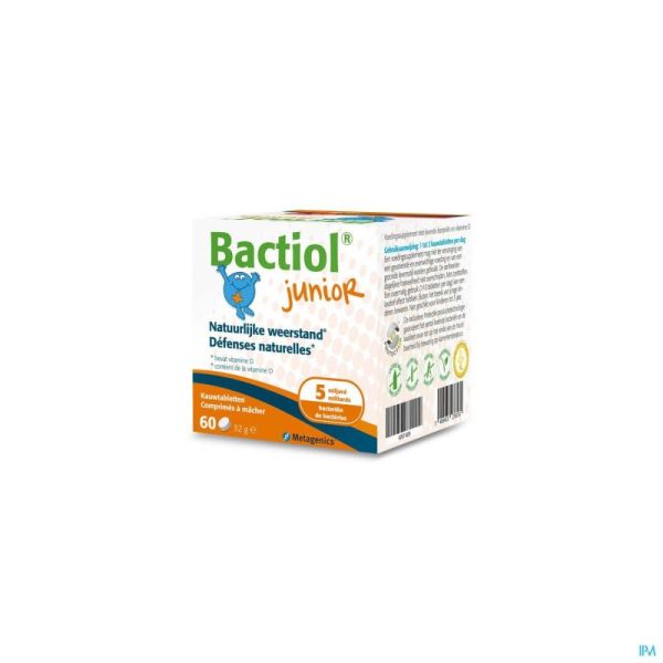 Bactiol Junior Chew. Comp Croq 60 27618 Metagenics