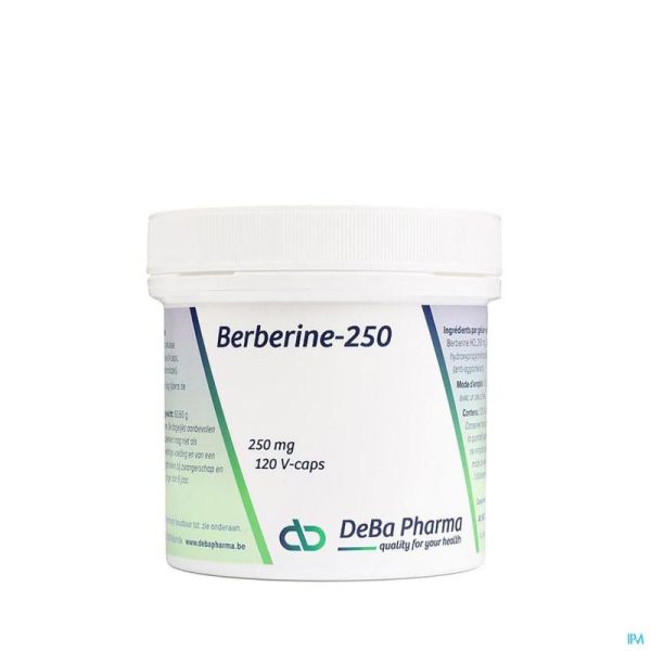 Berberine 250mg V-gélules 120