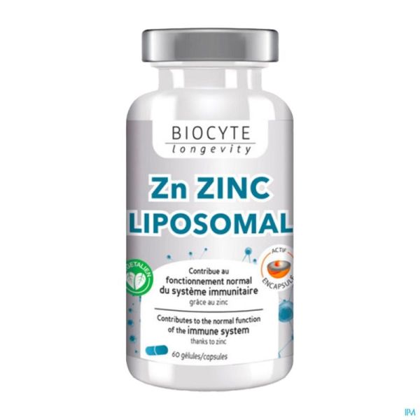 Biocyte Zinc Lipsome Gélules 60