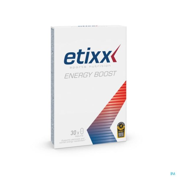 Etixx Energy Booster Guarana 30 Comprimés