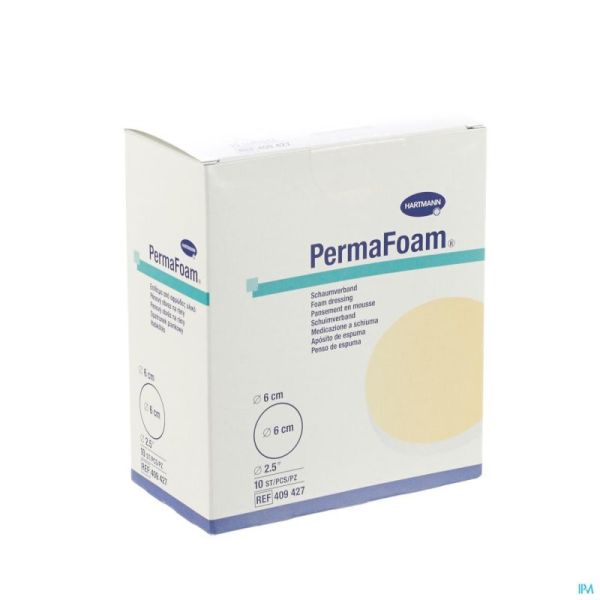 Hartmann Permafoam Rond 6cm 4094271/5 10 Pièces