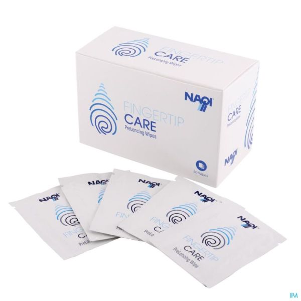 Naqi Fingertip Care Prelancing Wipe 50