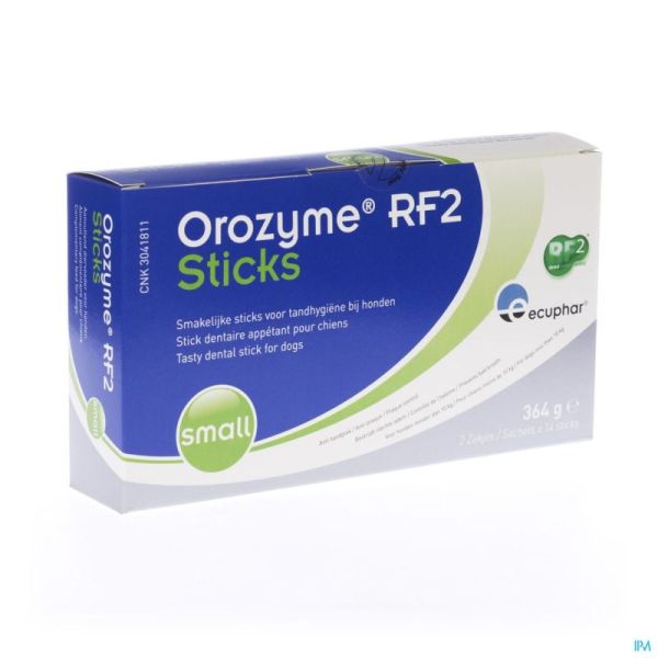 Orozyme Rf2 Sticks S < 10 Kg Vétérinaire 2x14