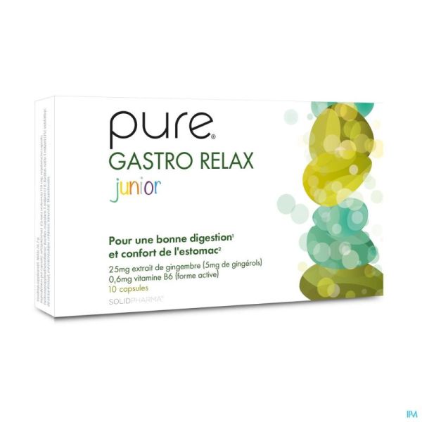 Pure Gastro Relax Junior Gélules 10
