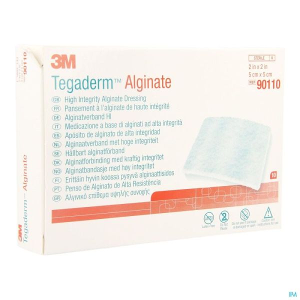 Tegaderm Alginate 5x5cm 90110p 10 Pièces