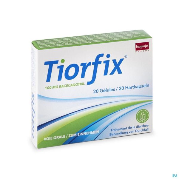 Tiorfix Adultes 20 Gélules 100 Mg