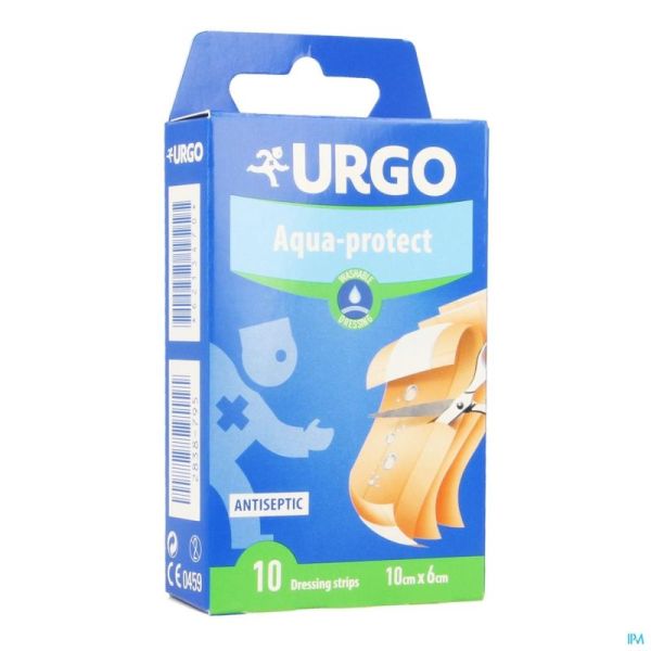 Urgo Aqua Protect 10cmx6cm 10 Pièces