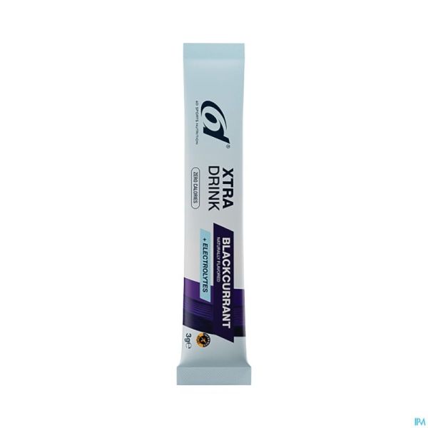 6d Xtra Drink Blackcurrant 30x3g