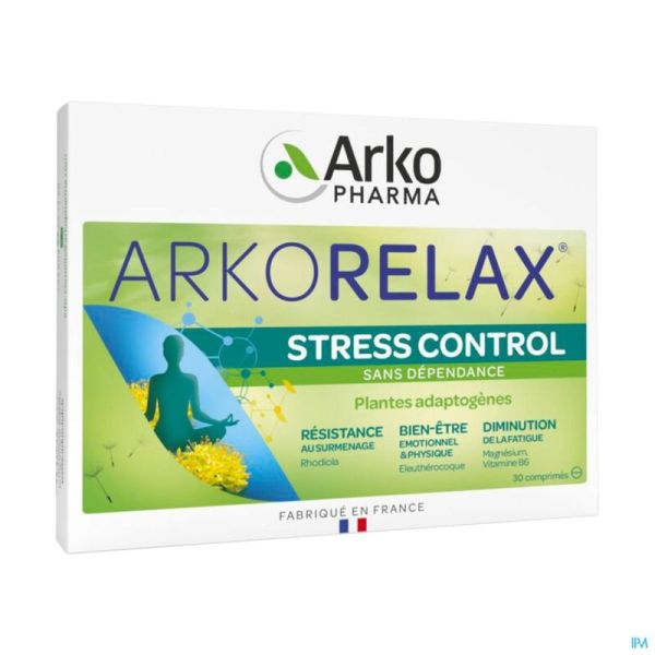 Arkorelax Stress Control Comprimés 30