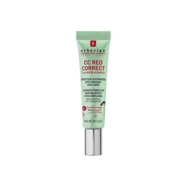 CC Red Centella Asiatica Perfecteur Automatique Correcteur de Rougeurs SPF25 15ml