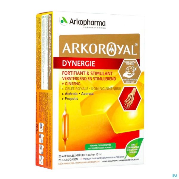 Dynergie 20 Ampoules