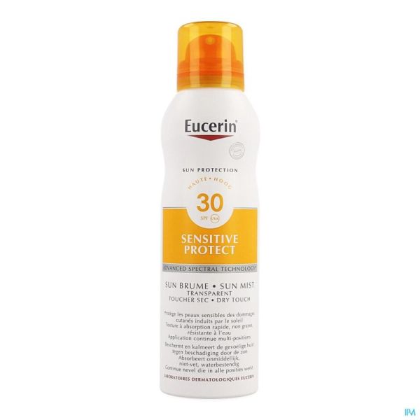 Eucerin Sun Brume Transparente Spray Spf30 200 Ml