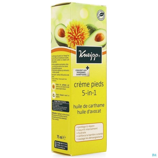 Kneipp Crème Pieds 5en1 75ml