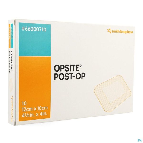 Op-site Post-op 10x12cm 0710 10 Pièce