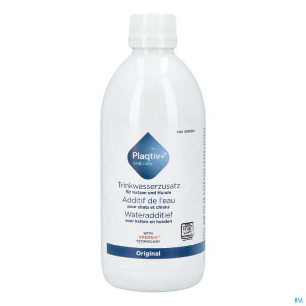 Plactiv+ Oral Care Water Additive Original 500ml