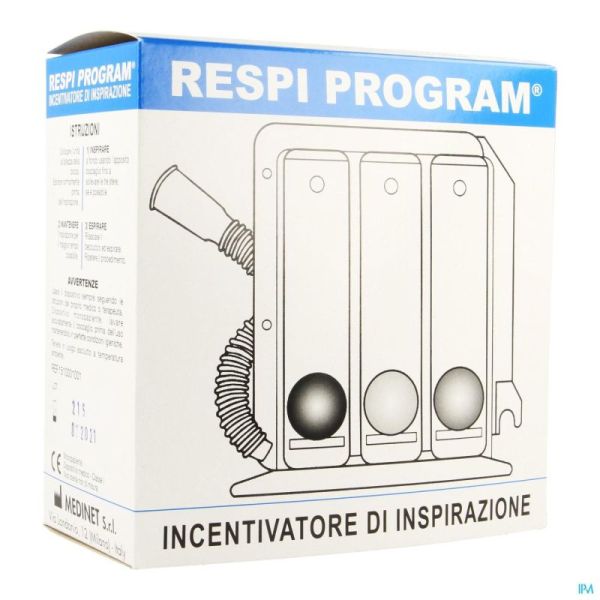 Respiprogram Spirometre Incentif