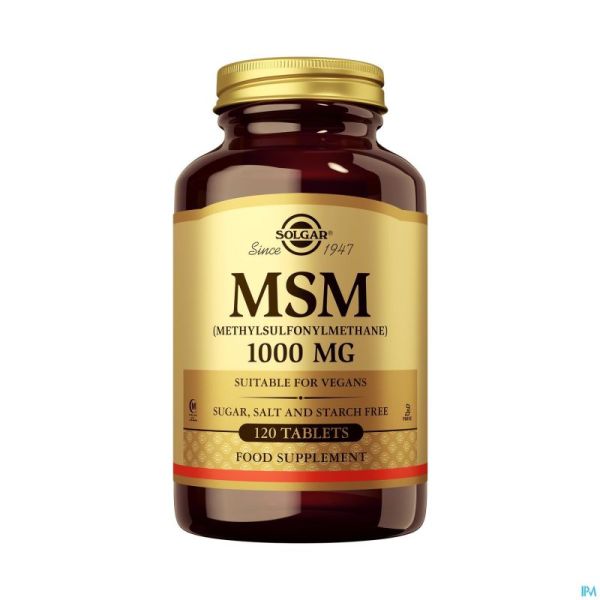 Solgar Msm Comp 120x1000mg
