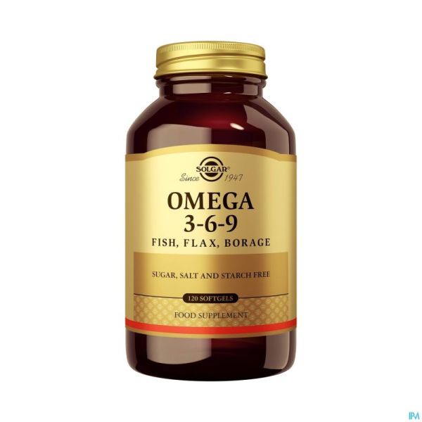 Solgar Omega 3-6-9 Softgel 120