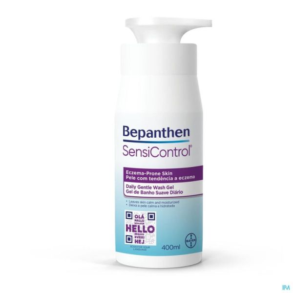 Bepanthen Sensicontrol Gel Lavant Flacon 400ml