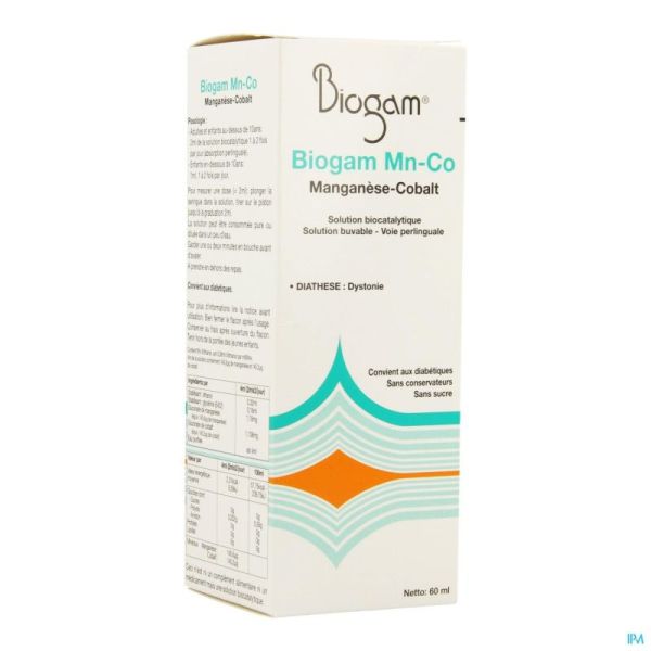 Biogam Mn-co Gouttes Buv 60 Ml